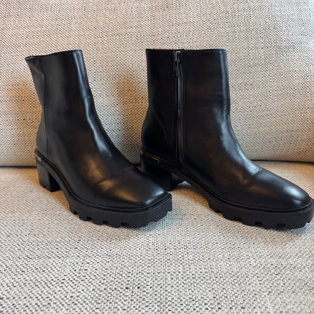 Nine West Black Heeled Boots